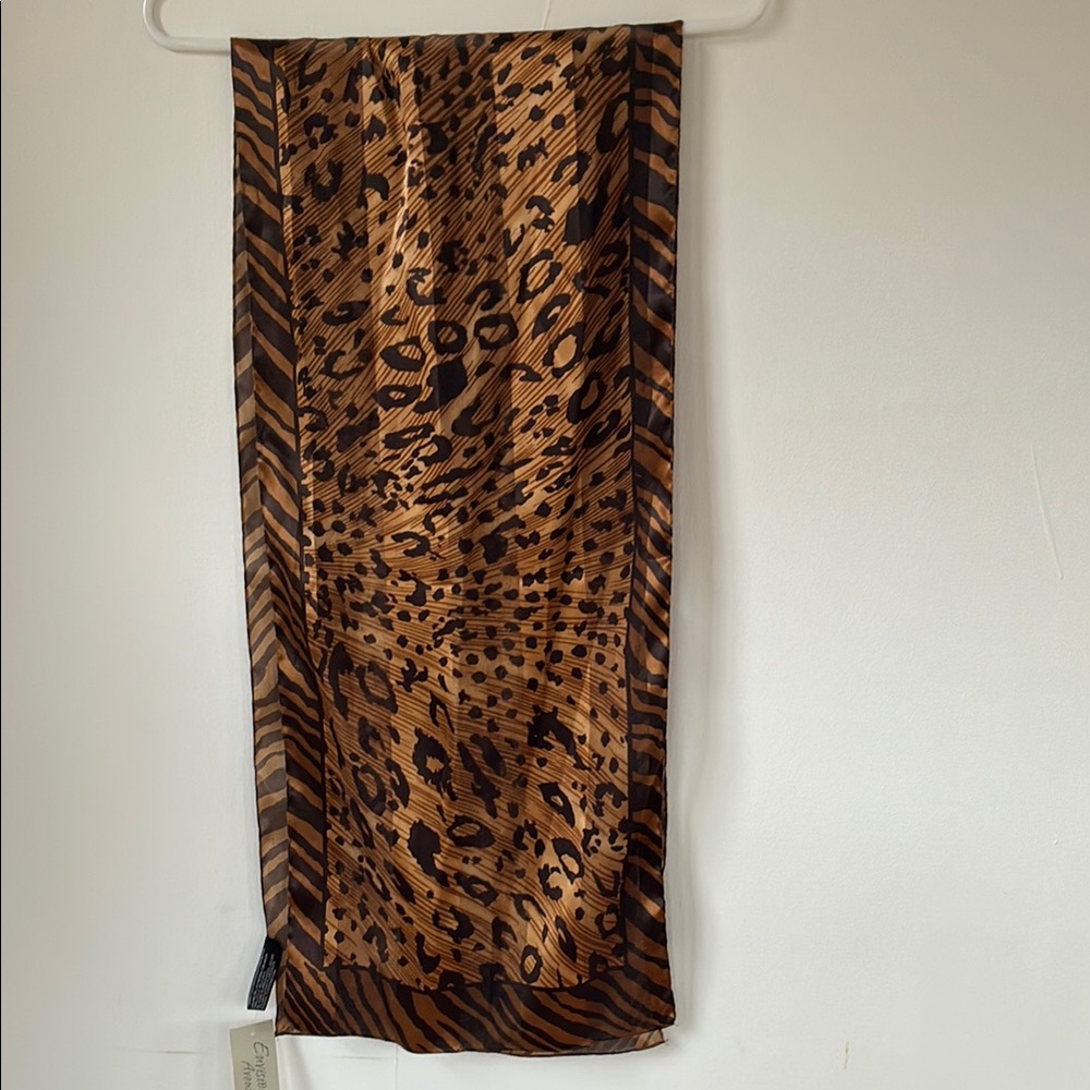New Animal Print Scarf